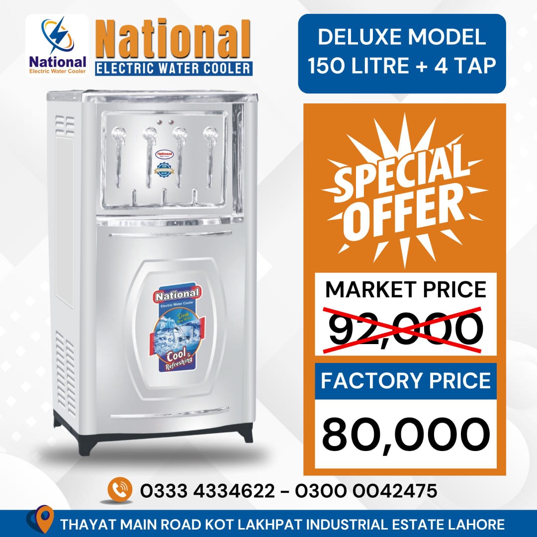 Deluxe Model 150 liter + 4 Tap