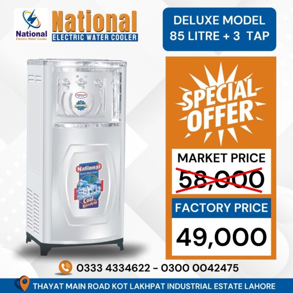 Deluxe Model 85 Liter + 3 Tap